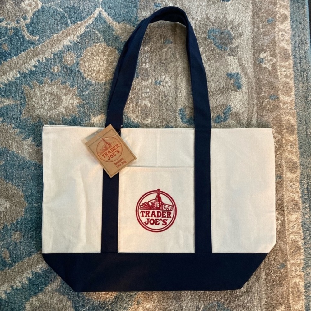 Nwt Trader Joe’s Reusable Bag - image 1